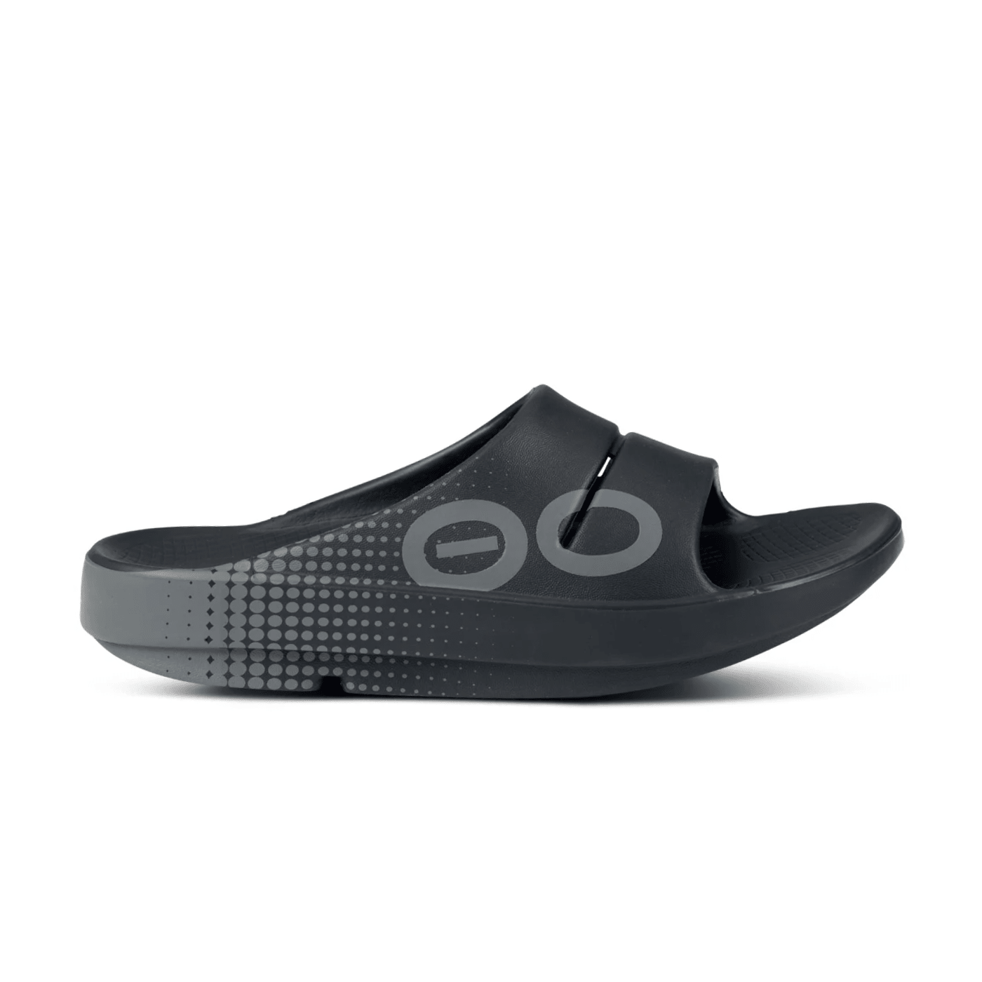 OOFOS OOahh Sport Slide Black Matrix