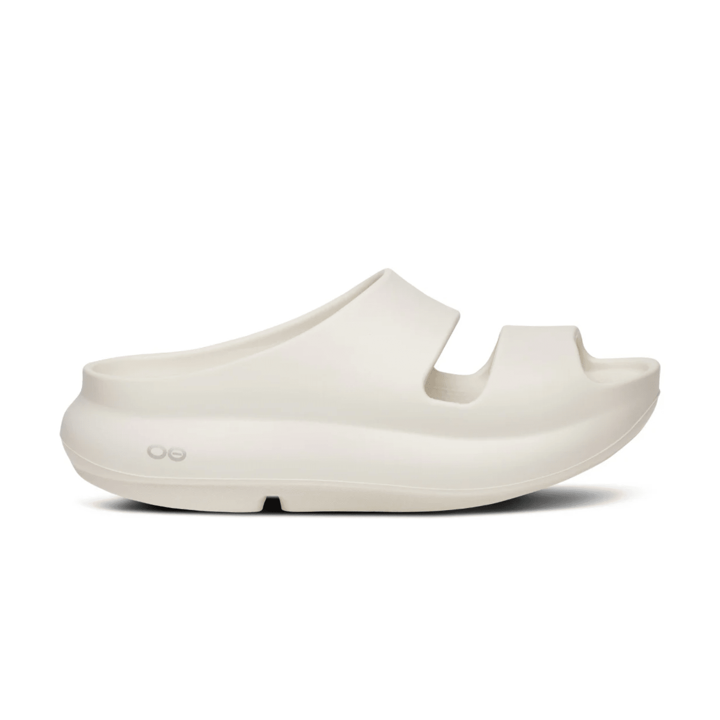 OOFOS OOyea Slide Sandal Chalk