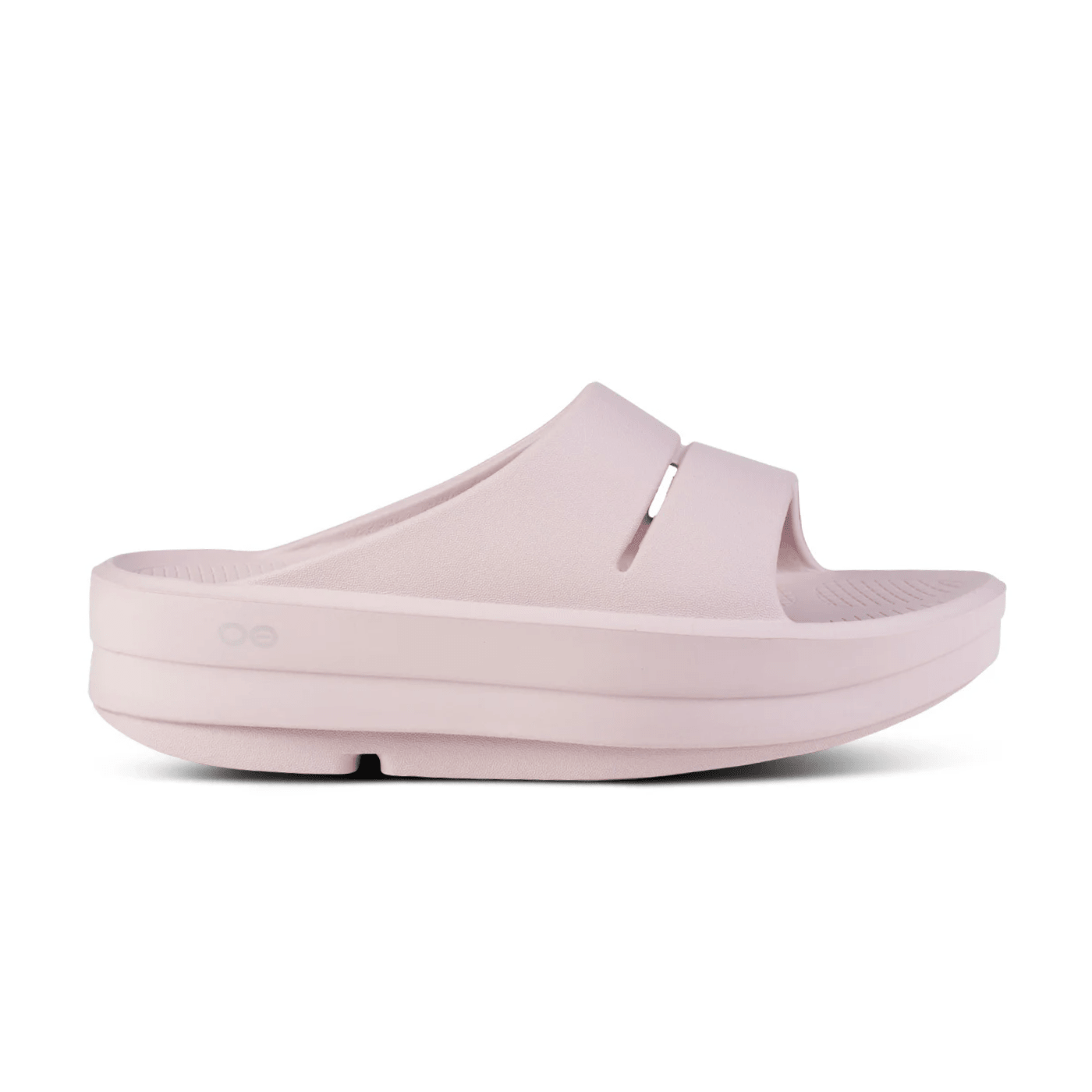 OOFOS OOahh Stacked Platform Slide Stardust