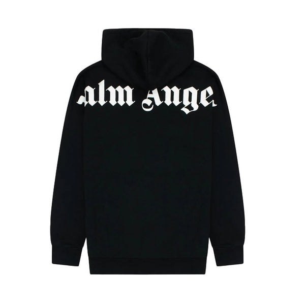 Palm Angels Over The Head Logo Hooded Sweatshirt - HYPE ELIXIR one stop destination for authentic palm angels t-shirt