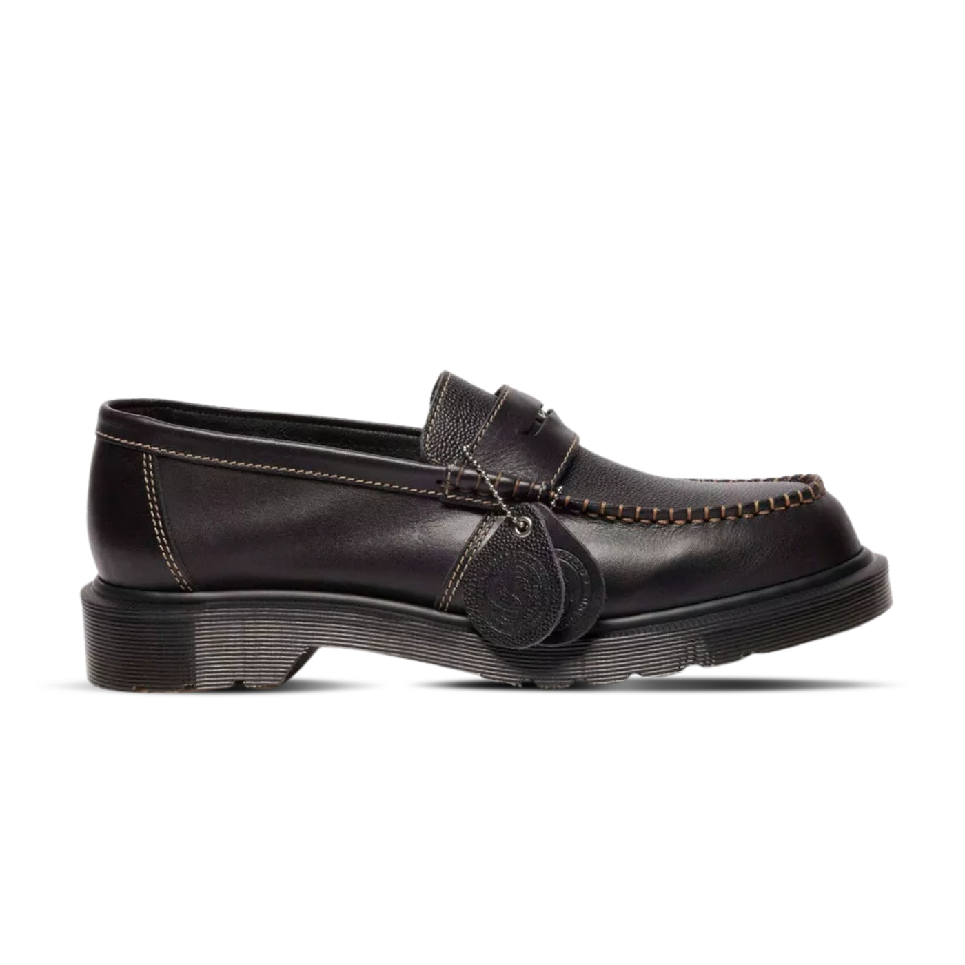 Dr Martens Penton Classic Calf Leather Loafers Black