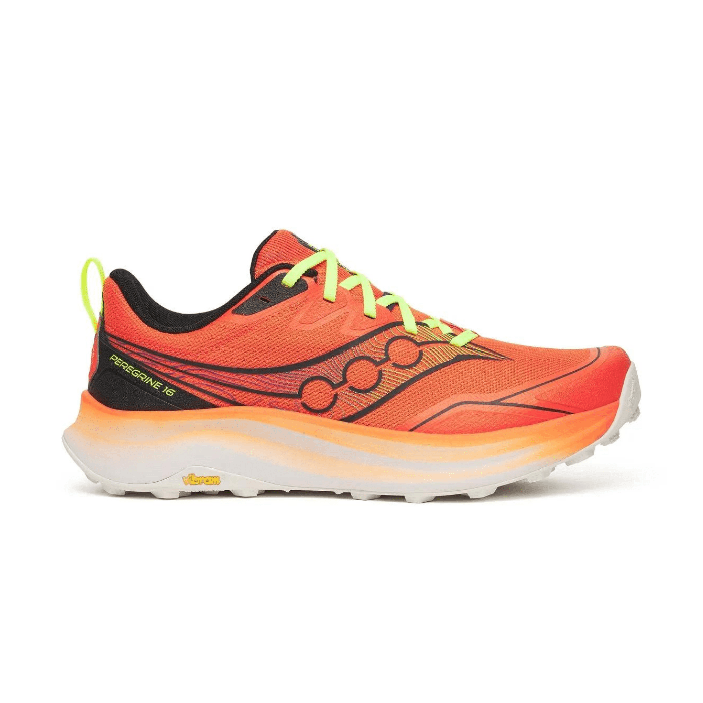 SAUCONY Men's Peregrine 16 Fire | Black