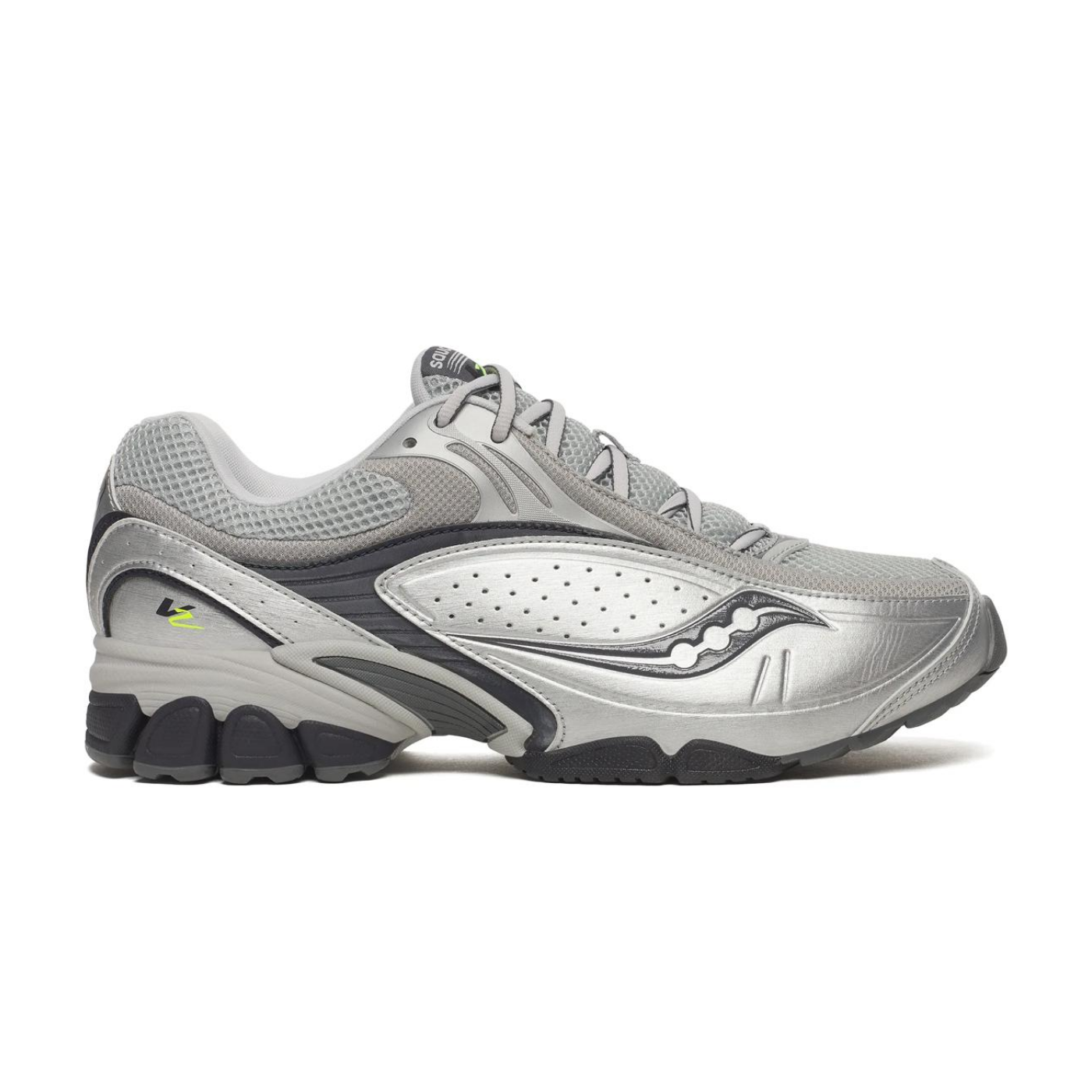 SAUCONY ProGrid V2 Silver | Navy