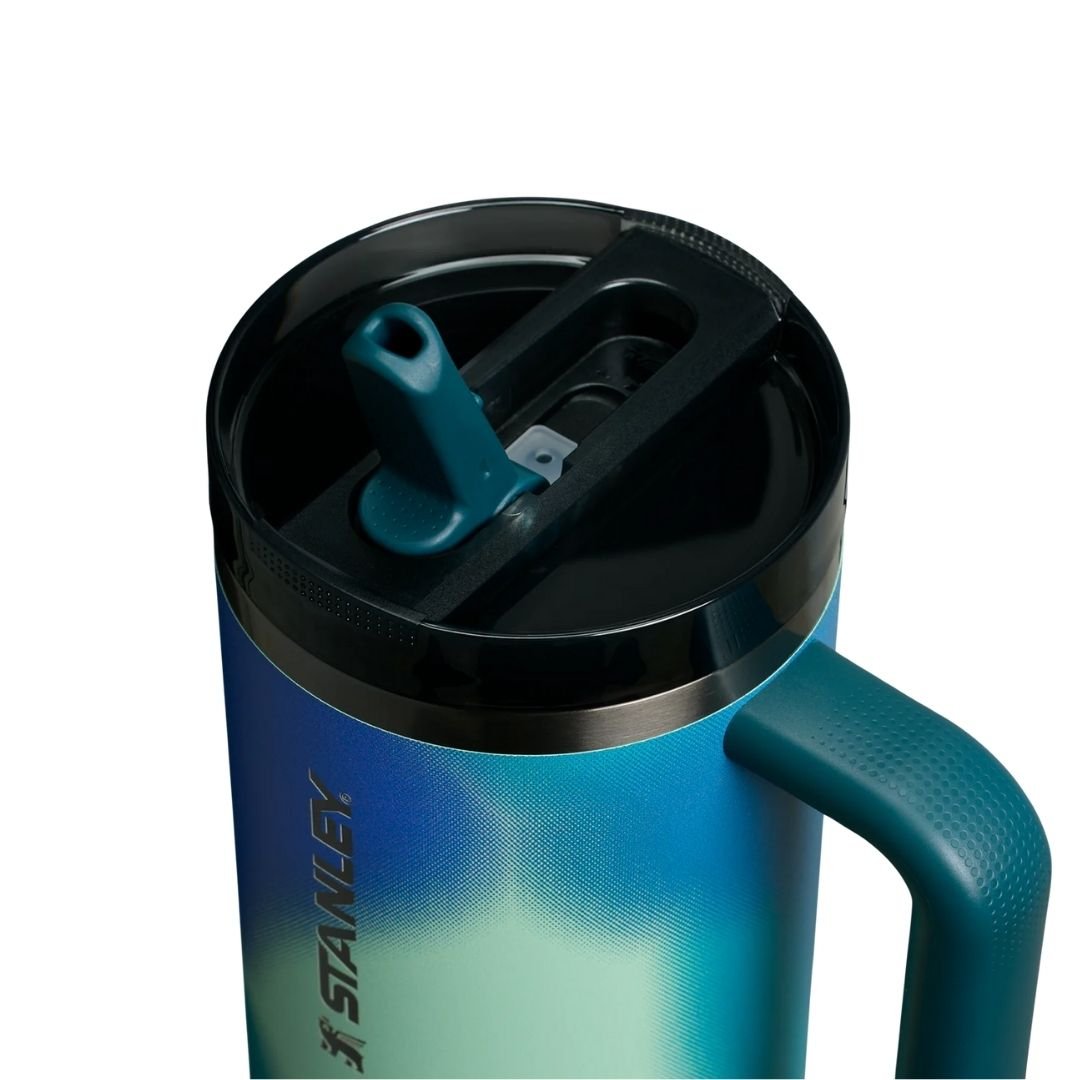 Stay hydrated with the Stanley 40 OZ ProTour Flip Straw Tumbler in Coastal Teal Motion – sleek and sturdy. Shop on hypeelixir.com