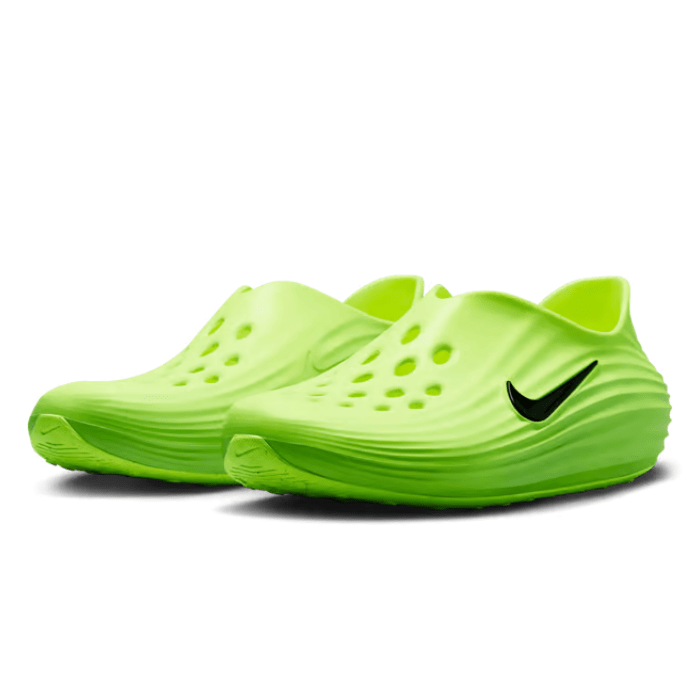 "Step up your game with Nike ReactX Rejuven8 Green Strike, combining vibrant design and responsive cushioning for ultimate comfort. Shop at HypeElixir.com."