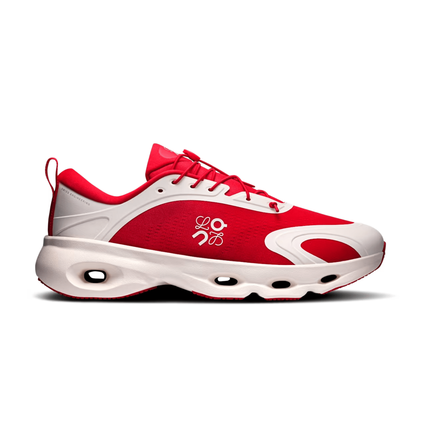 On Running Cloudsolo LOEWE Red | Eggshell