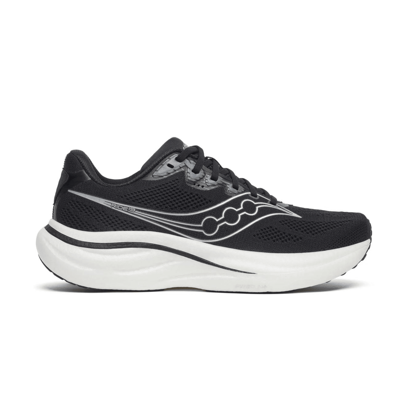 SAUCONY Men's Ride 19 Black | Silver