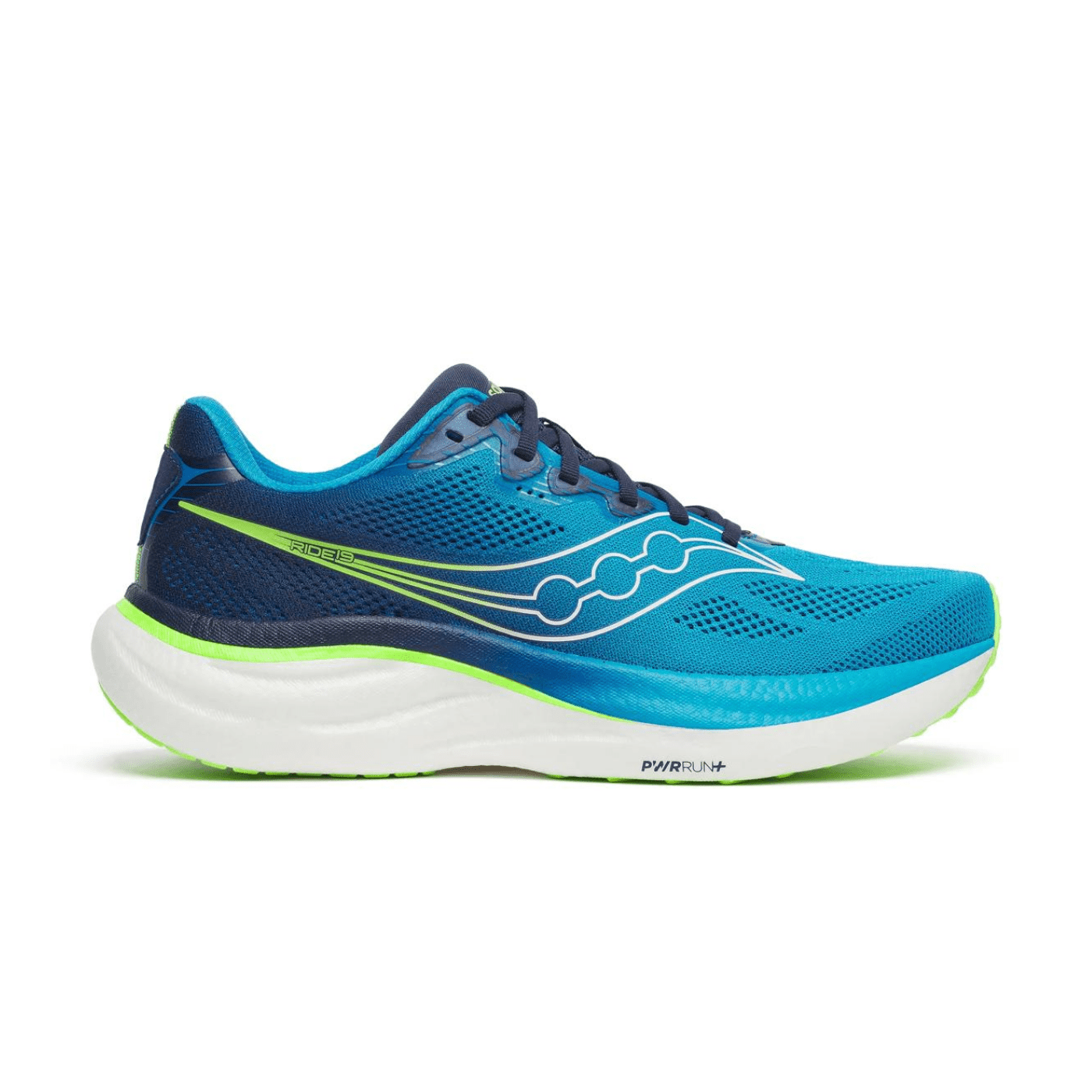 SAUCONY Men's Ride 19 Cobalt | Slime