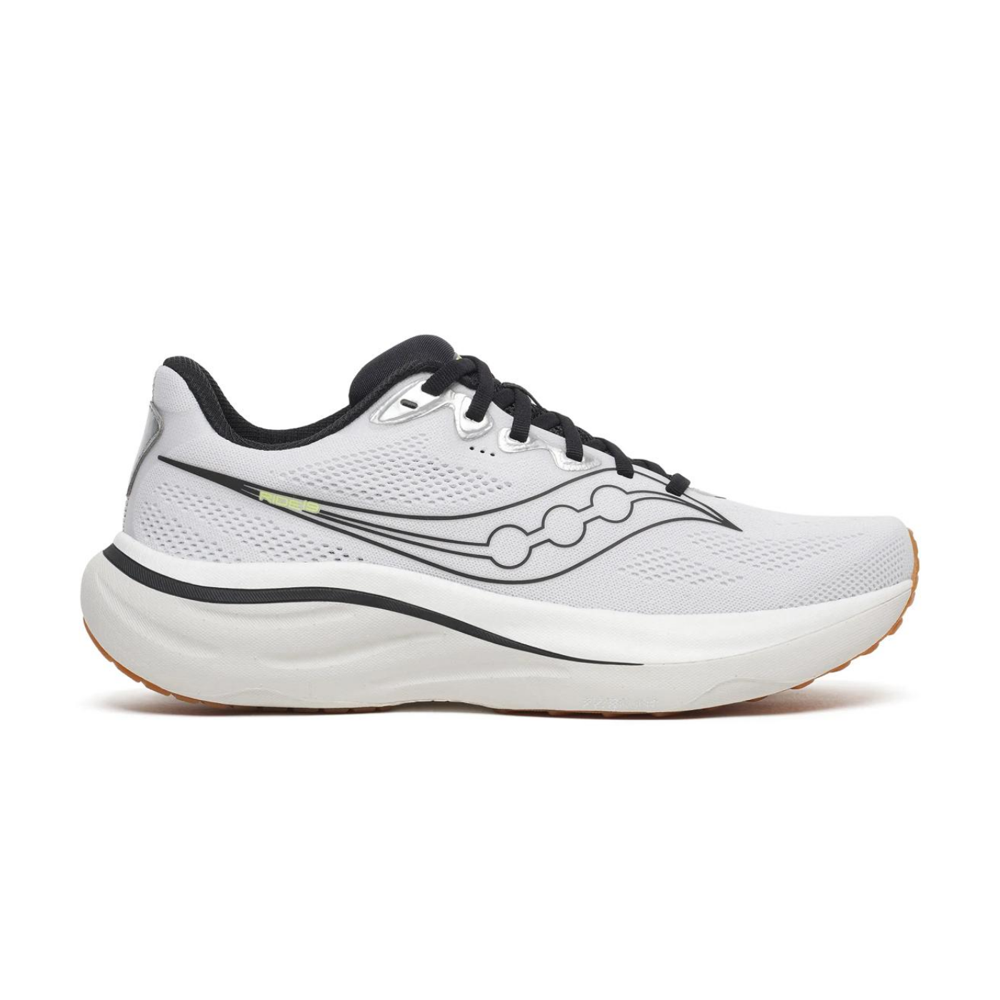 SAUCONY Men's Ride 19 White | Quartz