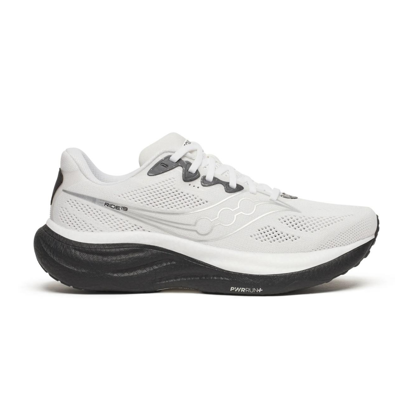 SAUCONY Men's Ride 19 White | Black