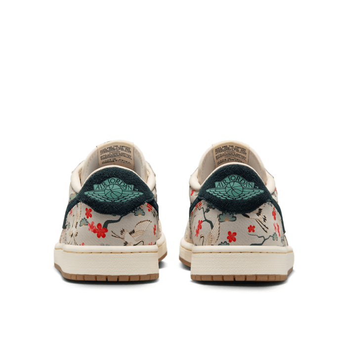 Jordan 1 Retro Low OG Rui Hachimura Oatmeal features premium suede and earthy tones inspired by Japanese roots. Shop on HypeElixir.com.