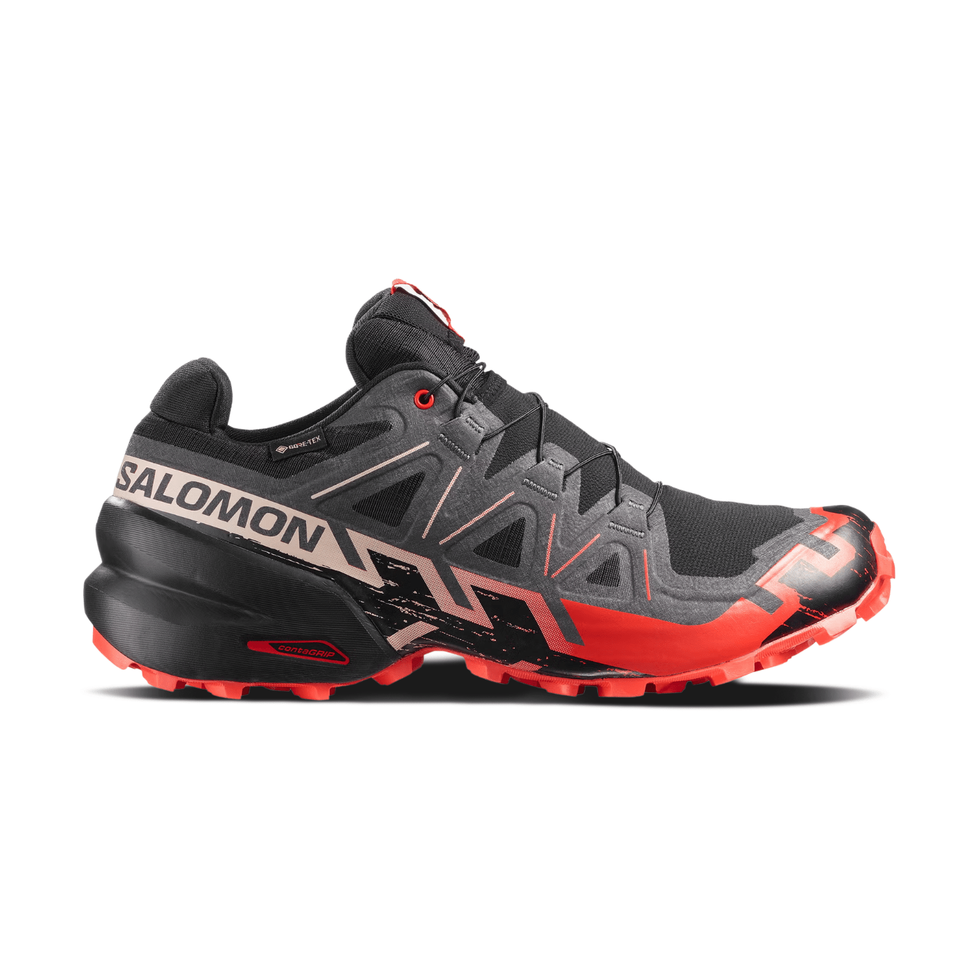 Salomon SPEEDCROSS 6 GORE-TEX Black / Fiery Red