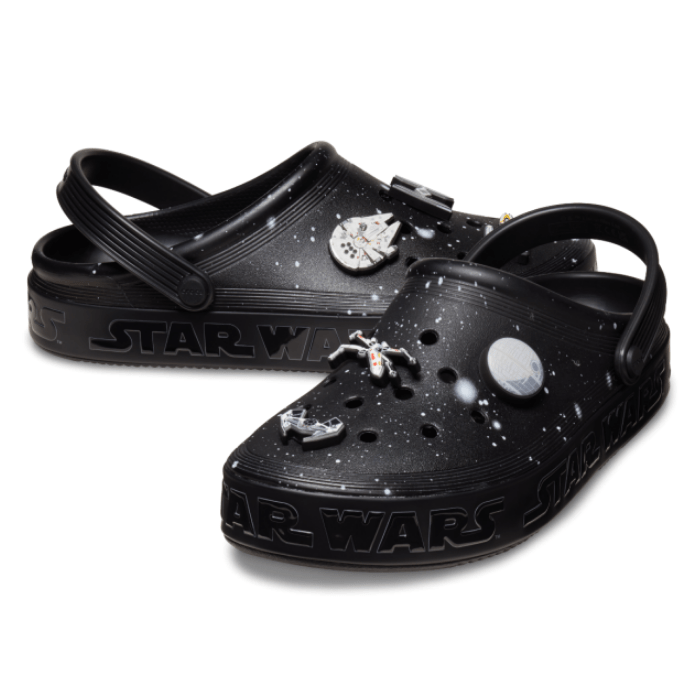Crocs Off Court Clog Star Wars The Galaxy by Hype Elixir – a cosmic-inspired clog featuring Star Wars-themed details, combining iconic style with supreme comfort for fans of the galaxy far, far away."