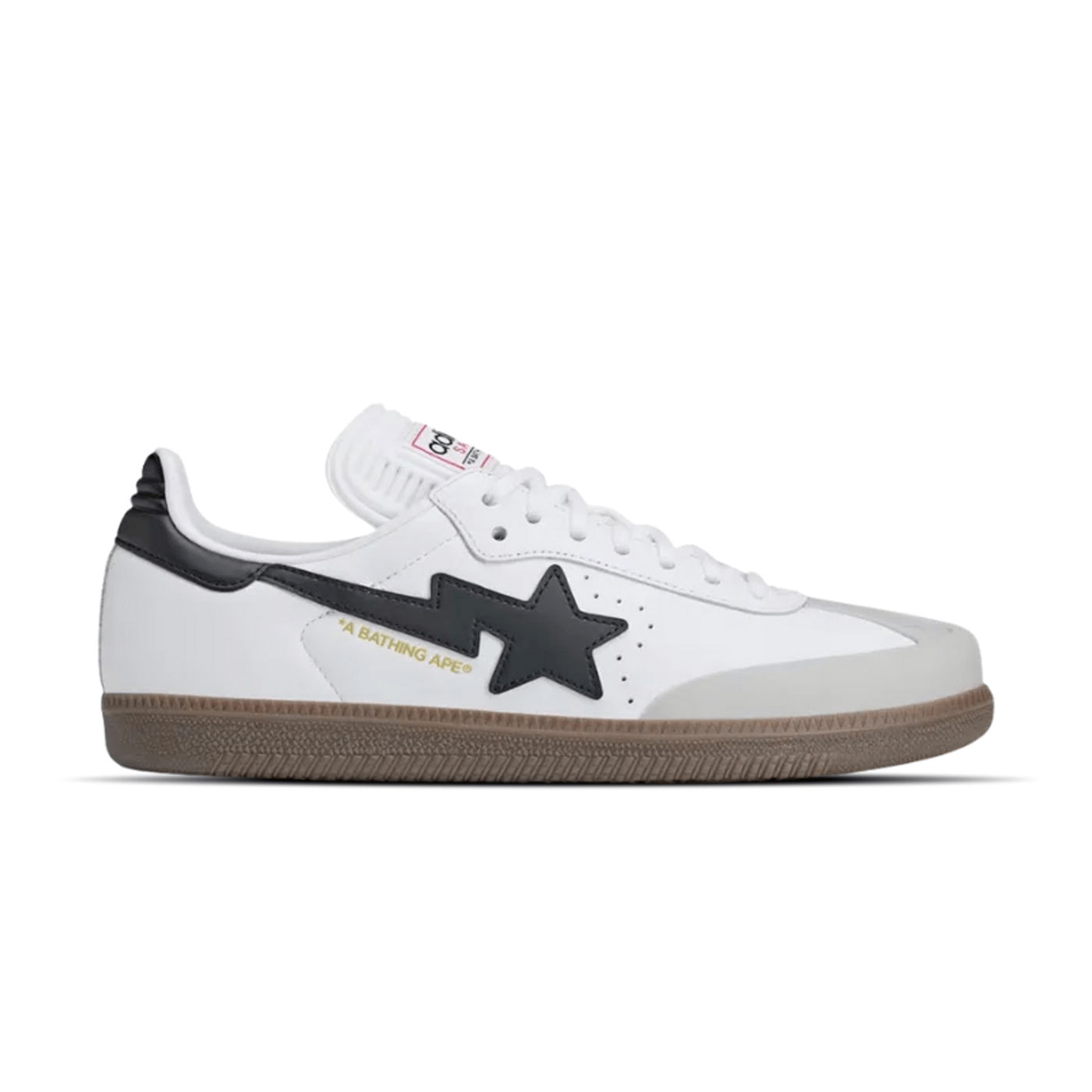 Adidas Samba Bape White Black Gum