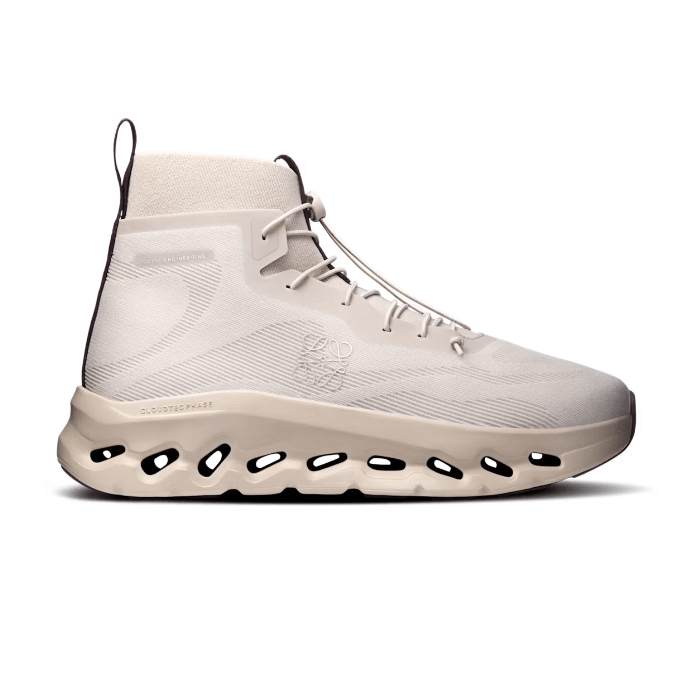 On Running Cloudtilt Hi LOEWE Sand | Oatmeal | Plum