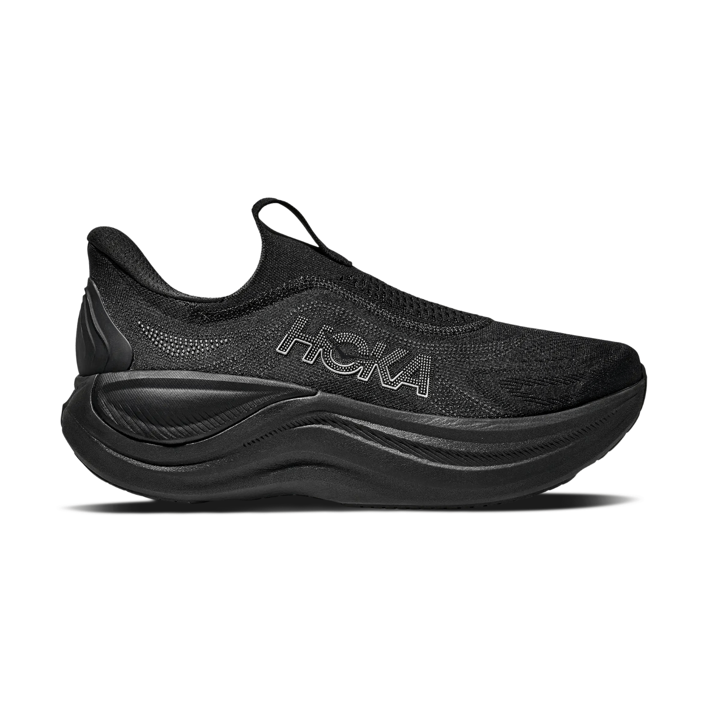 Hoka Skyward Laceless Black/Black