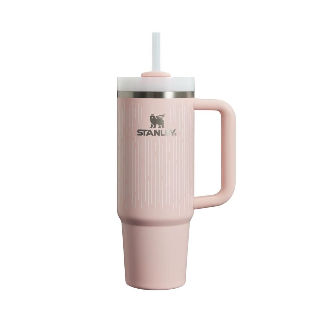 Stanley Clean Slate Quencher H2.0 FlowState™ Tumbler | 40 OZ Soft Rain Bloom