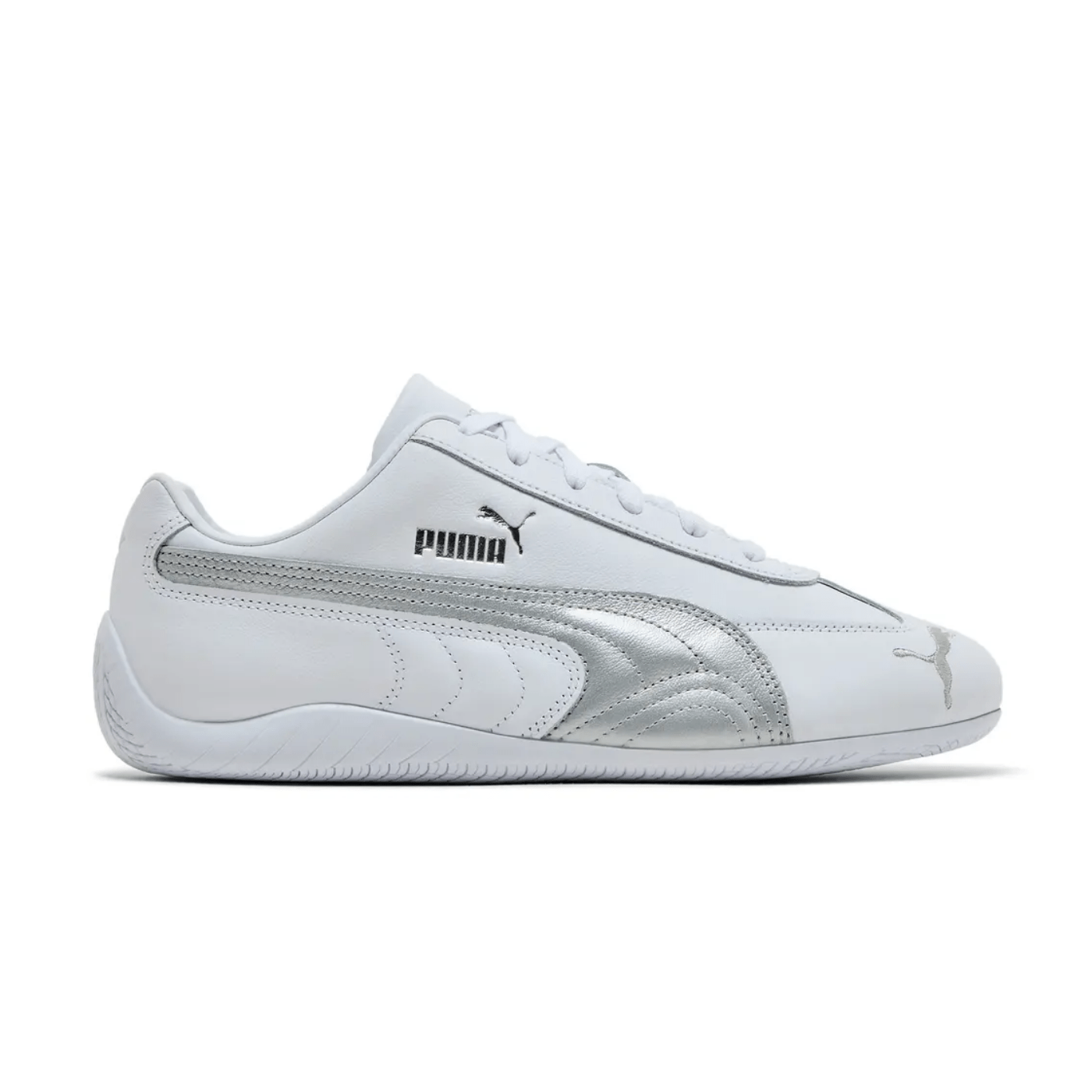 Puma Speedcat Leather White Silver