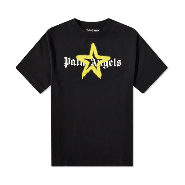 Palm Angels Star Sprayed T-Shirt - HYPE ELIXIR one stop destination for authentic palm angels t-shirt