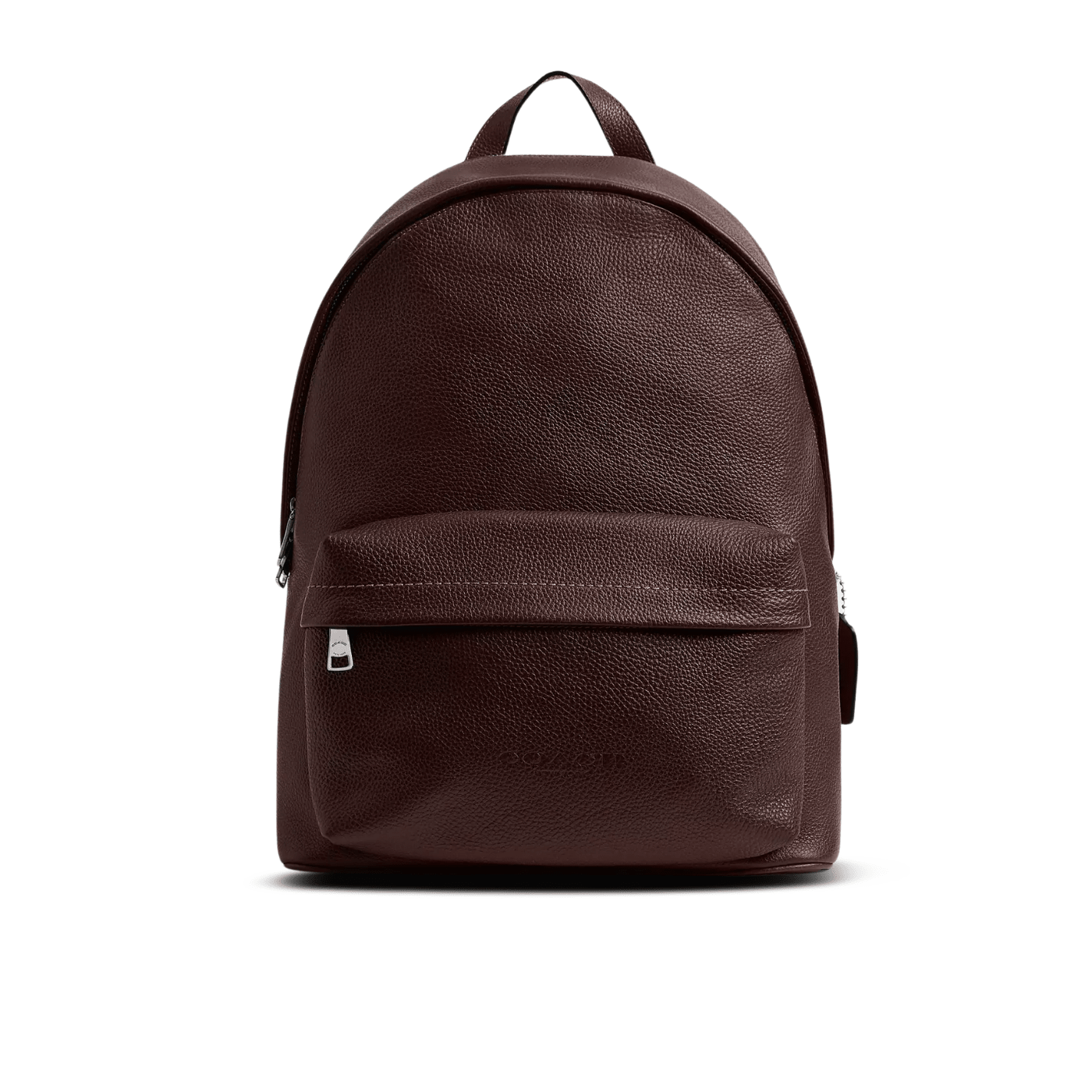 Coach Taylor Backpack pebbled leather/Silver/Maple