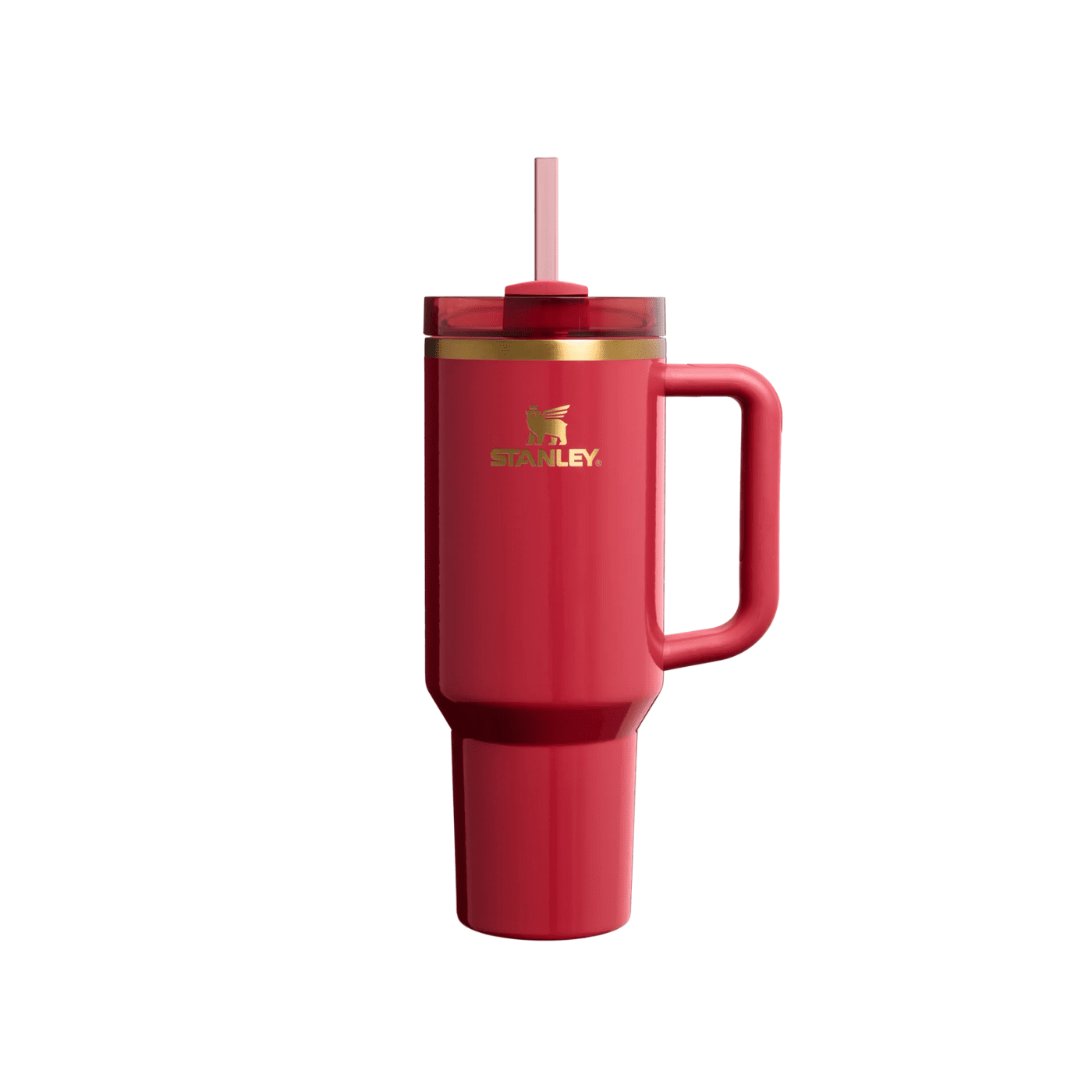 Stanley The Cheers & Cheer Quencher H2.0 Flowstate™ Tumbler | 40 OZ Holly Berry Gloss