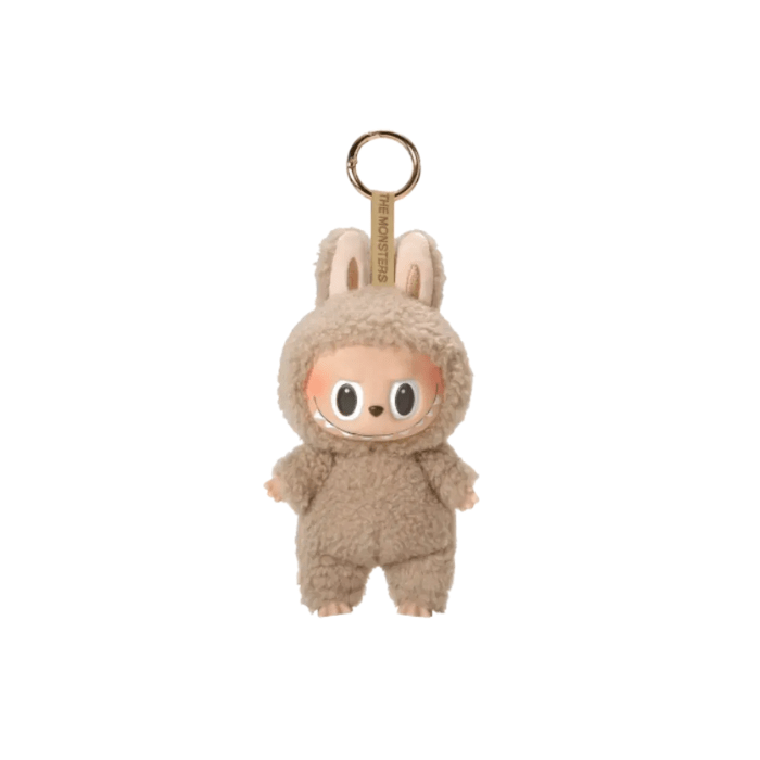 Cute and quirky, the Labubu Toffee plush pendant adds charm to any bag or keychain. Shop on hypeelixir.com