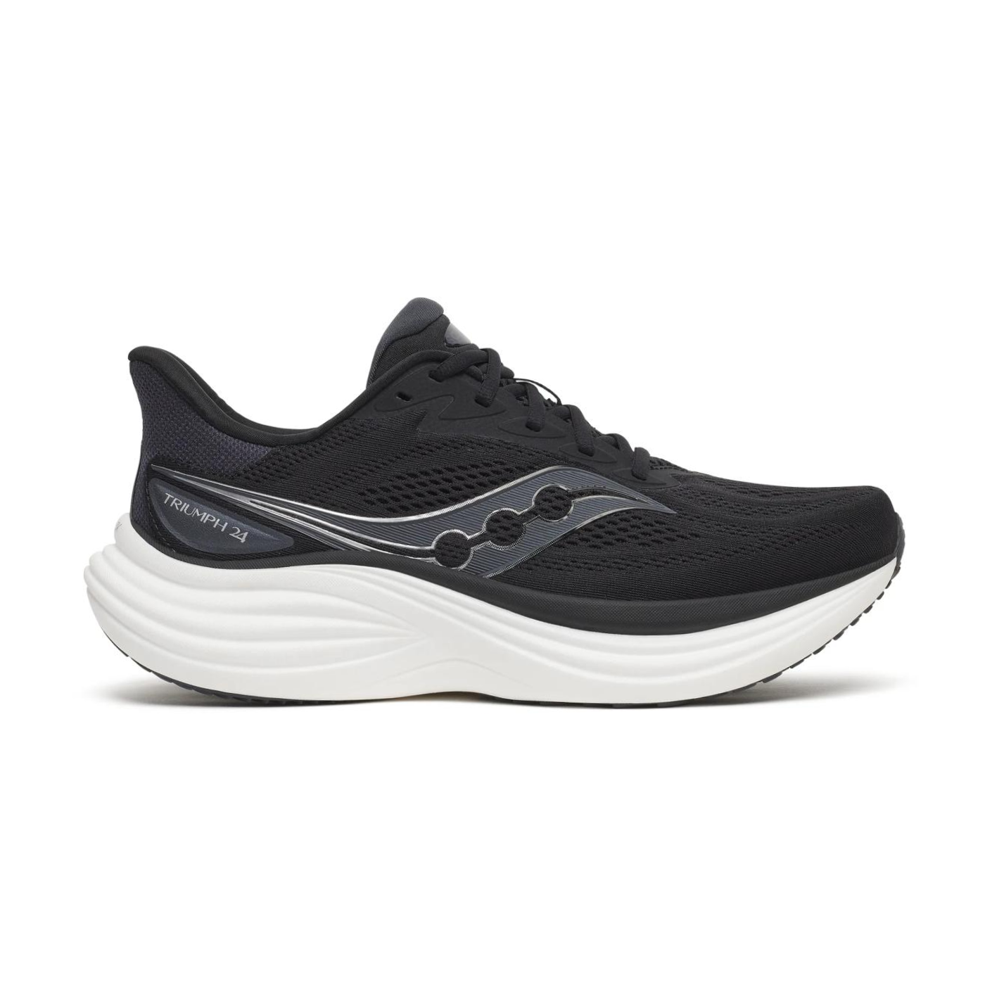 SAUCONY Men's Triumph 24 Black | Silver