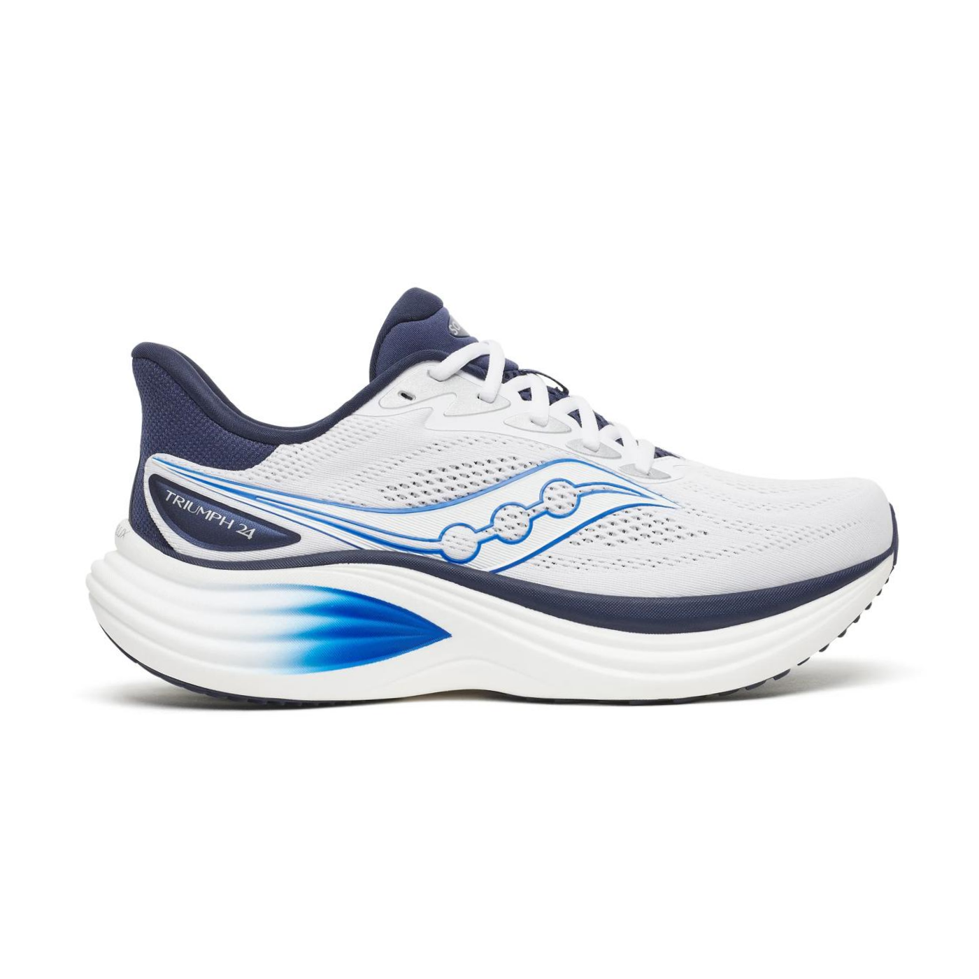 SAUCONY Men's Triumph 24 White | Naval