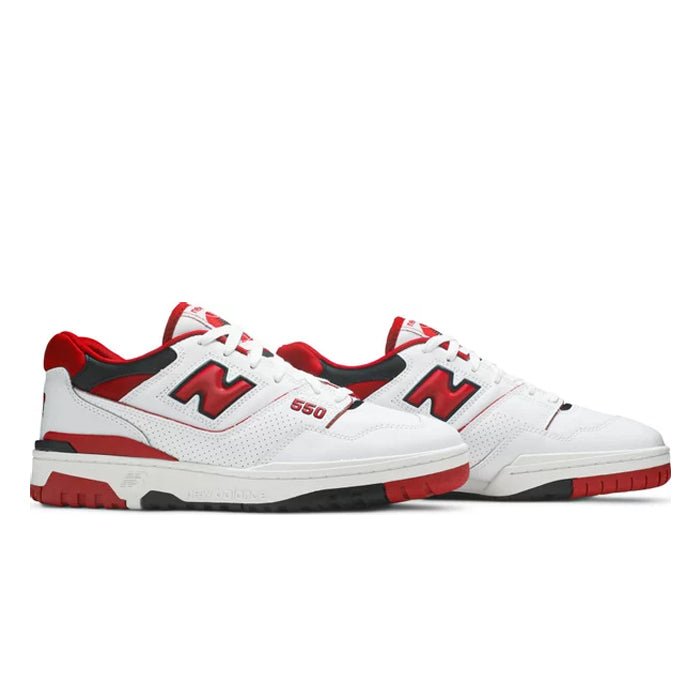 New Balance 550 White Red - HYPE ELIXIR one stop destination for authentic new balance sneakers