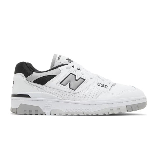New Balance 550 White Concrete Black - HYPE ELIXIR one stop destination for authentic new balance sneakers