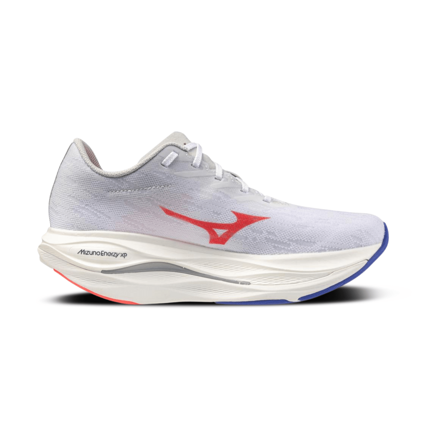 Mizuno Wave Rebellion Flash 3 Running Shoe White-Fiery Coral