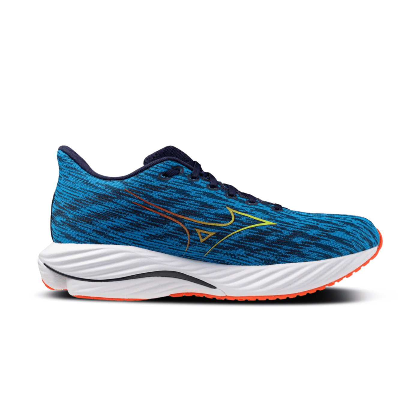 Mizuno Wave Rider 28 Running Shoe Blue Pace-Green Gecko