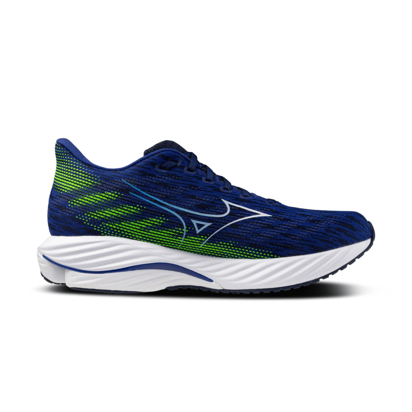 Mizuno Wave Rider 28 Running Shoe Reflex Blue-White