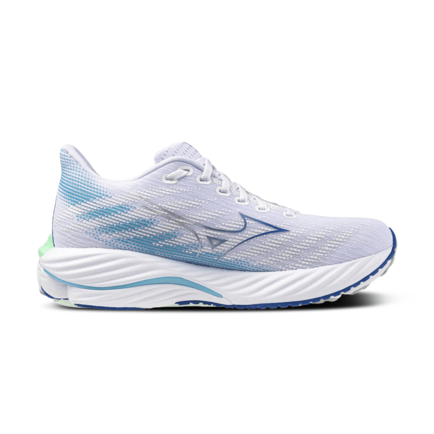 Mizuno Wave Rider 28 Running Shoe White-Ultimate Grey