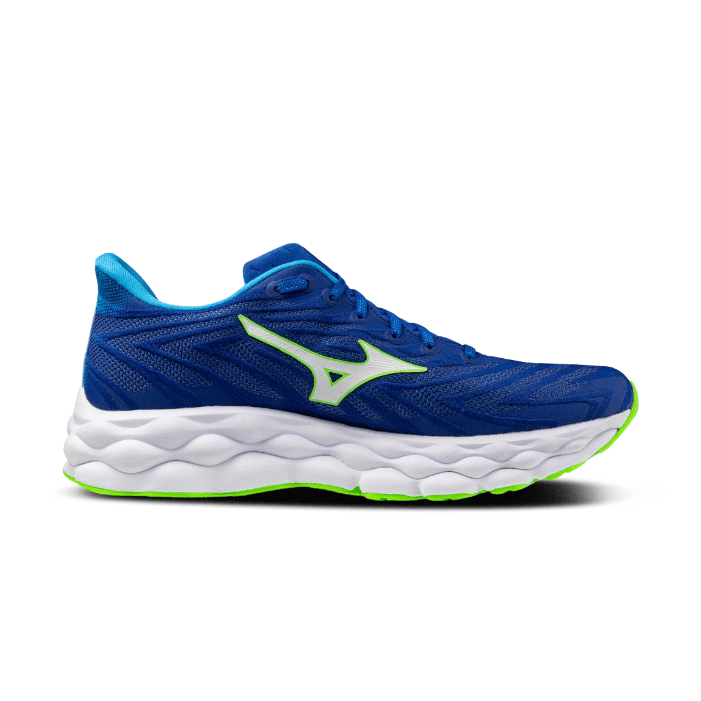 Mizuno Wave Sky 8 Running Shoe Reflex Blue-White