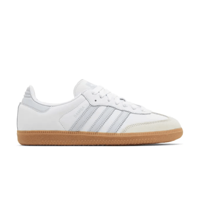 Adidas Samba OG White Halo Blue Gum (Women's)