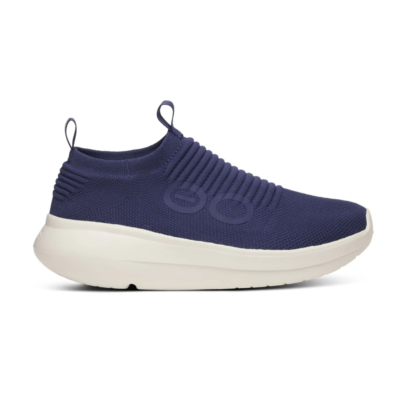 Oofos Zen Slip-On Shoe Chalk & Navy