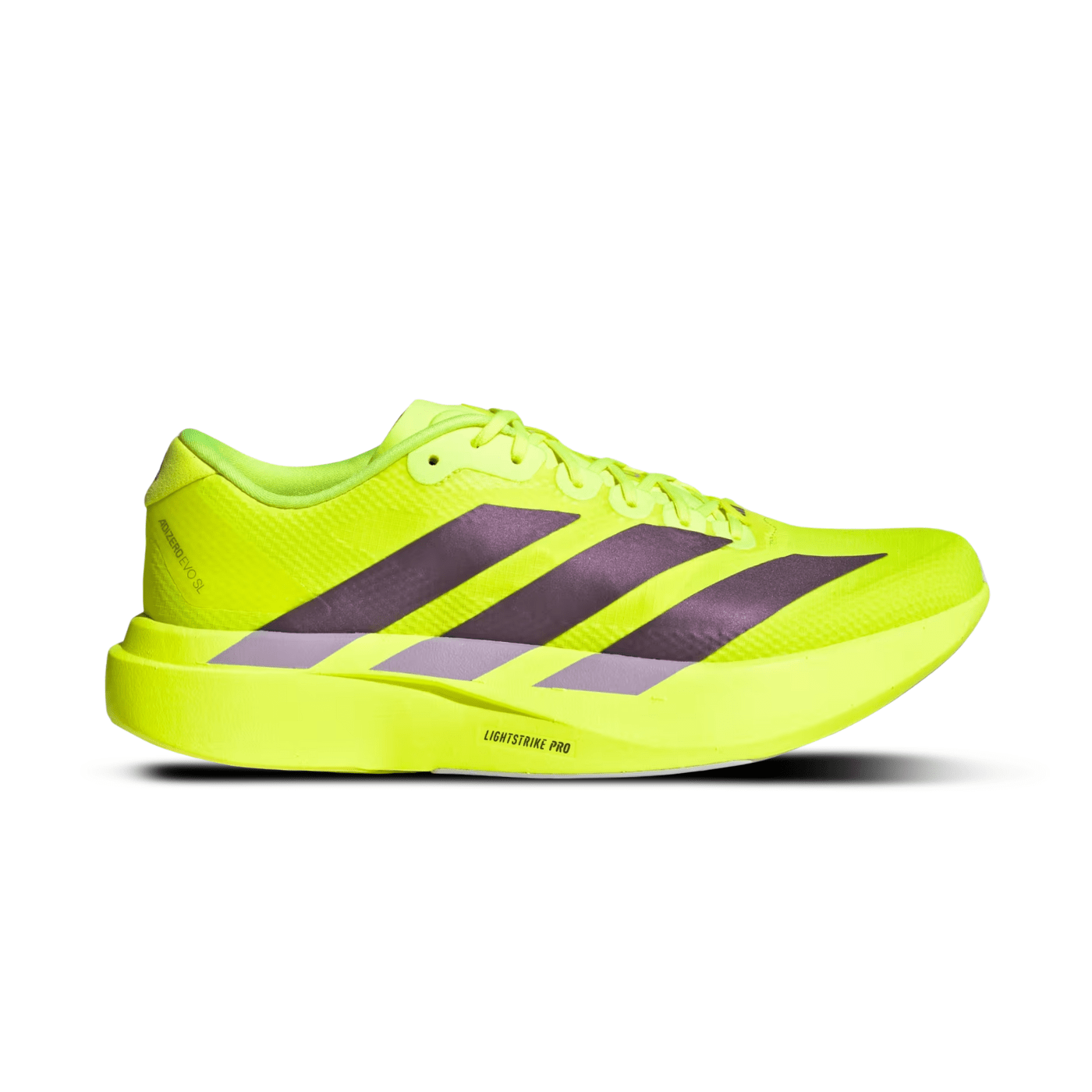 Adidas Adizero Evo SL Solar Yellow Plum