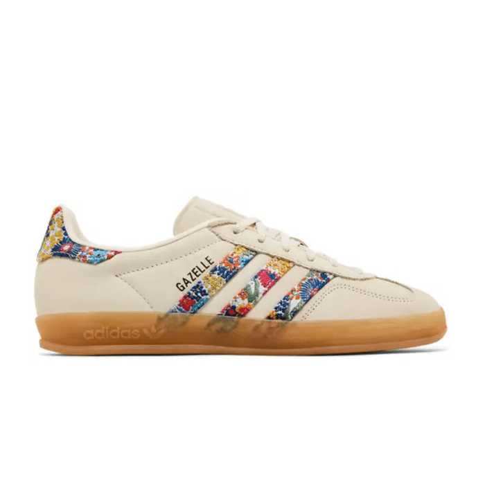 Adidas Gazelle Indoor Liberty London Floral Embroidery Stripes (Women's)