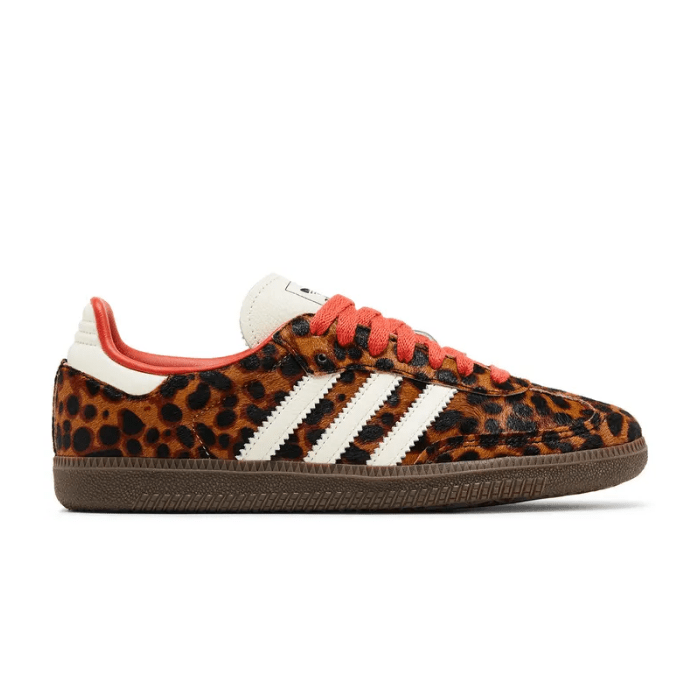 Adidas Samba OG Preloved Red Leopard (Women's)