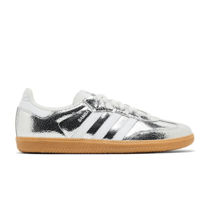 Adidas Samba OG Maroon Gold Metallic (Women's)
