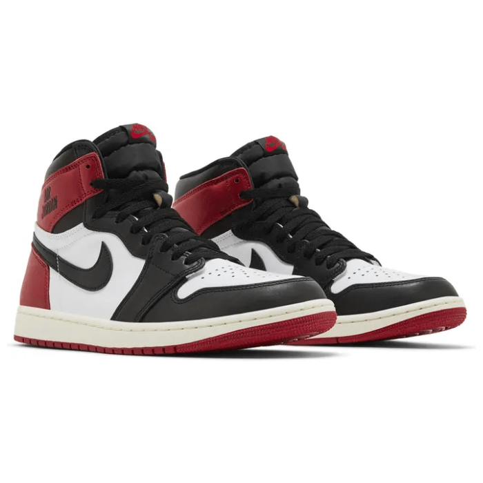"Air Jordan 1 Retro High OG Black Toe Reimagined sneakers by Hype Elixir – iconic high-top design with a fresh take on the classic Black Toe colorway for bold style and heritage."
