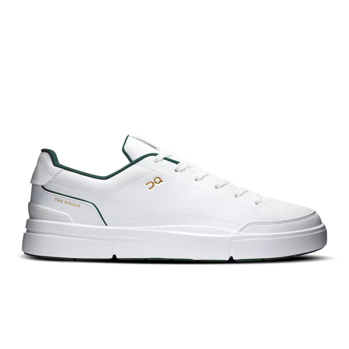 ON RUNNING THE ROGER Centre Court White | Evergreen
