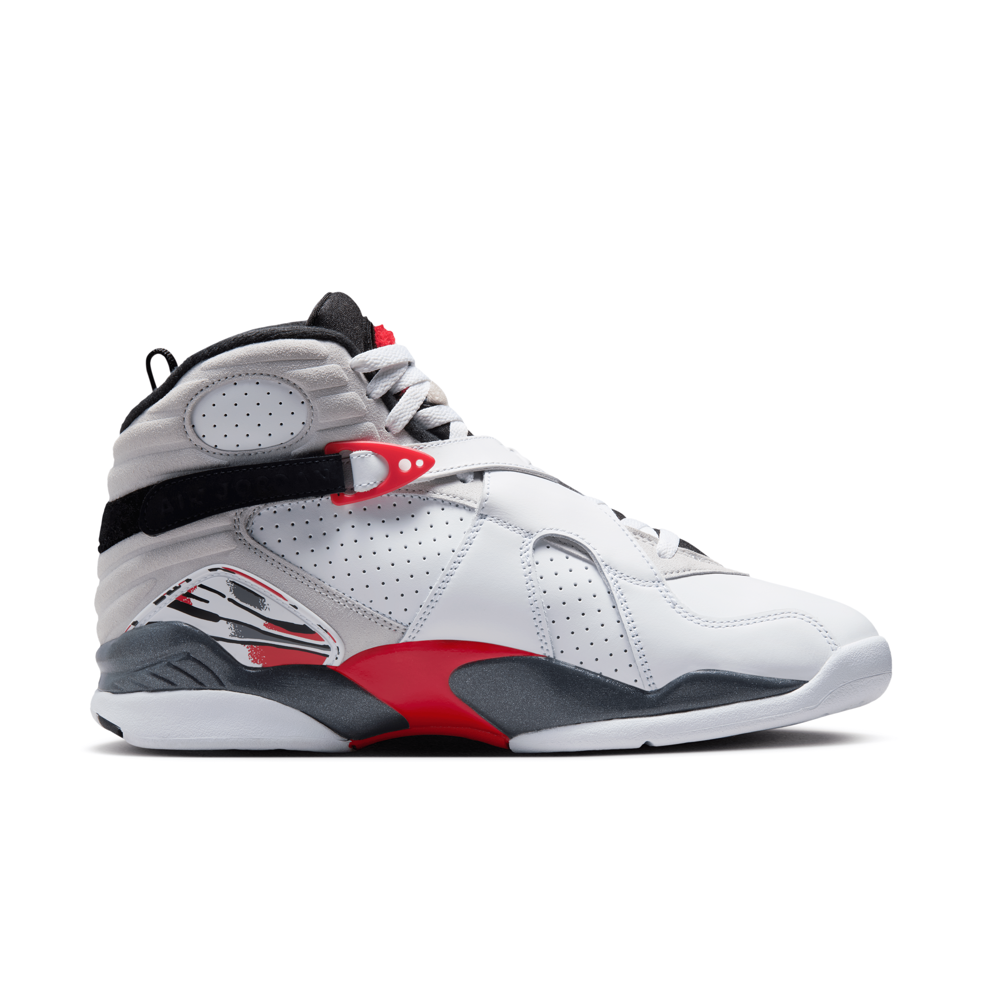 Nike Air Jordan 8 Retro White True Red (2025)
