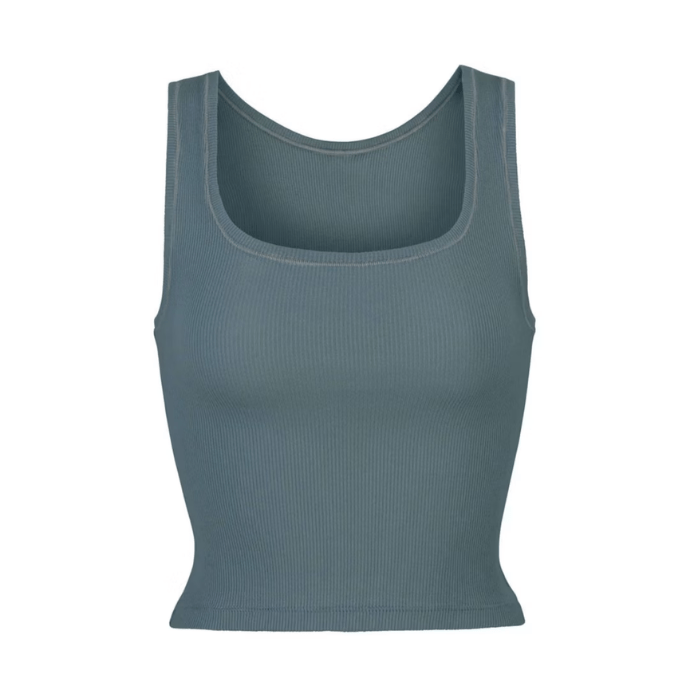 Skims Cotton Rib Tank Kyanite