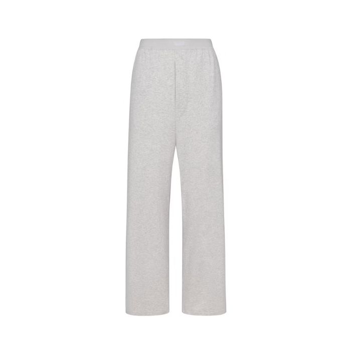 Skims Boyfriend Loose Pant Light Heather Grey