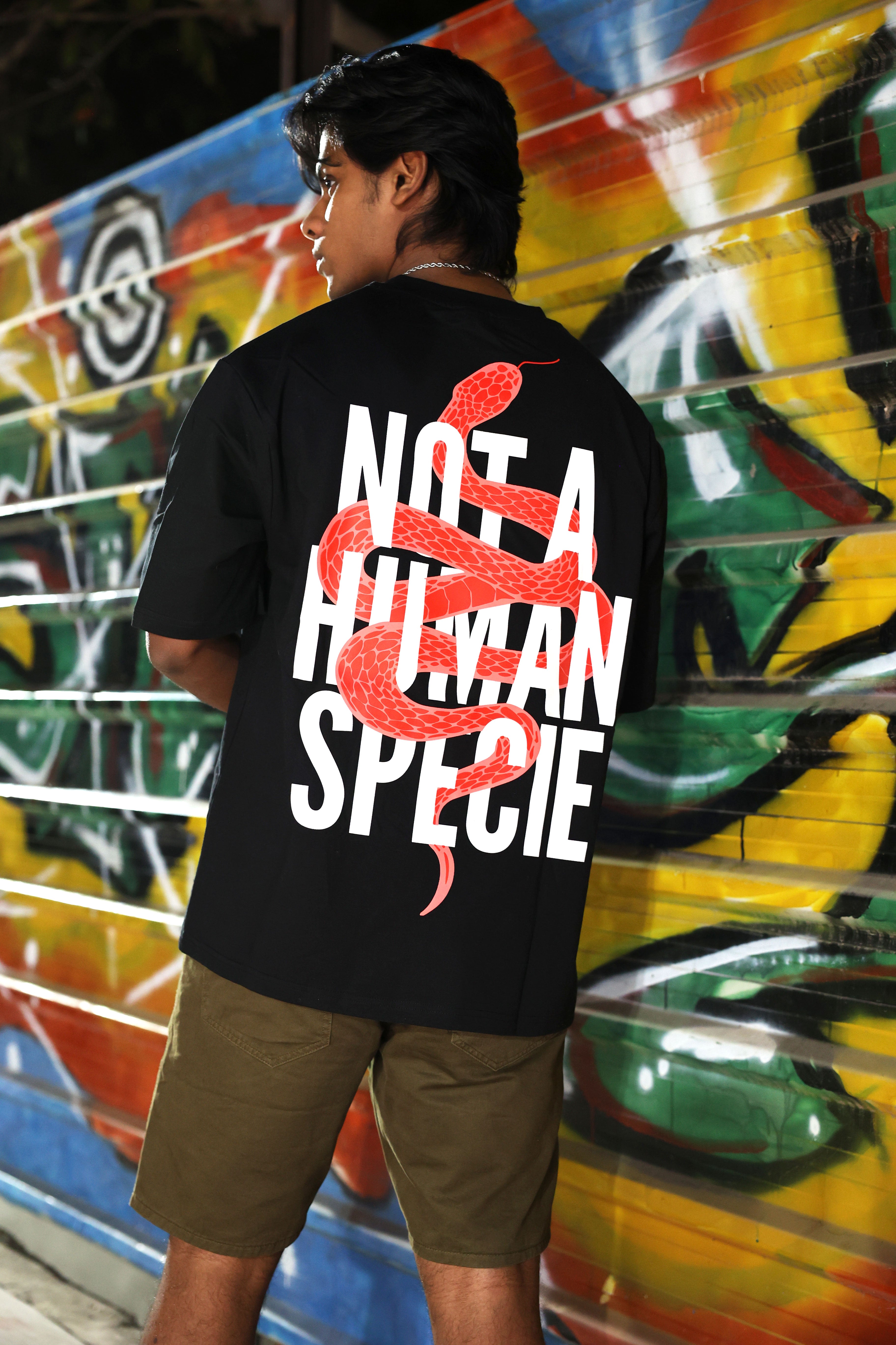 NOT A HUMAN SPECIE T-SHIRT - Moondust - HYPE ELIXIR