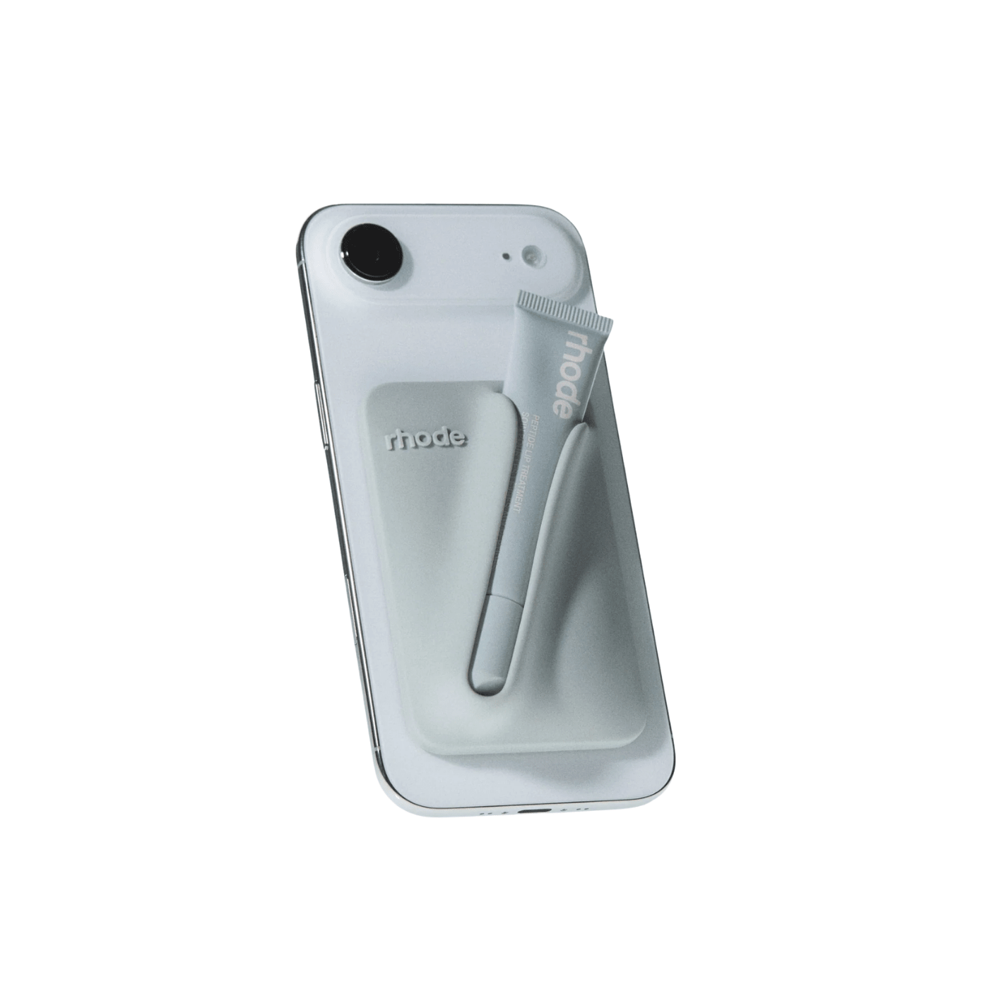 Rhode snap-on lip case - grey