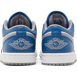 Air Jordan 1 Low 'True Blue Cement' | Nike Air Jordan original shoes | Shop now on Hype Elixir