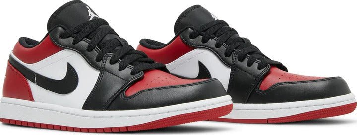 Jordan 1 Low Bred Toe | Nike Air Jordan original shoes | Shop now on Hype Elixir